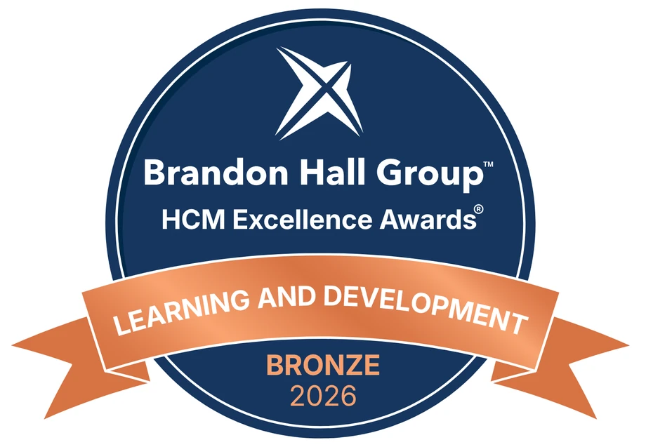 2026 Brandon Hall Group HCM Excellence Bronze Award